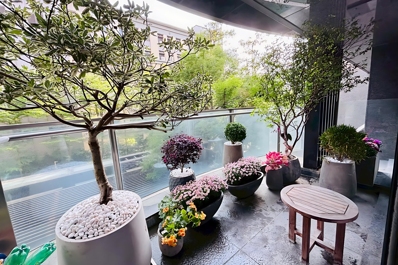 中山區露臺景觀案 - 台中永續景觀設計規劃